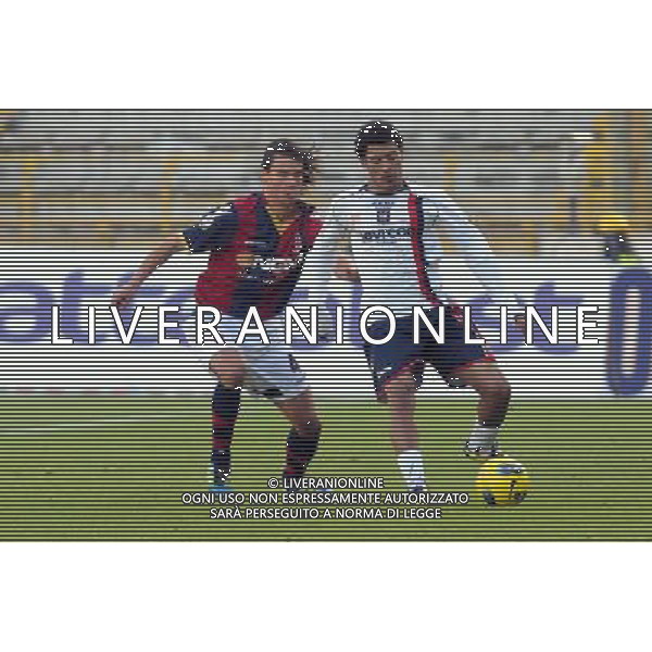 BOLOGNA CROTONE COPPA ITALIA 23/11/2011 NELLA FOTO Rene Krhin - Denilson Gabionetta FOTO SCHICCHI/ALDO LIVERANI