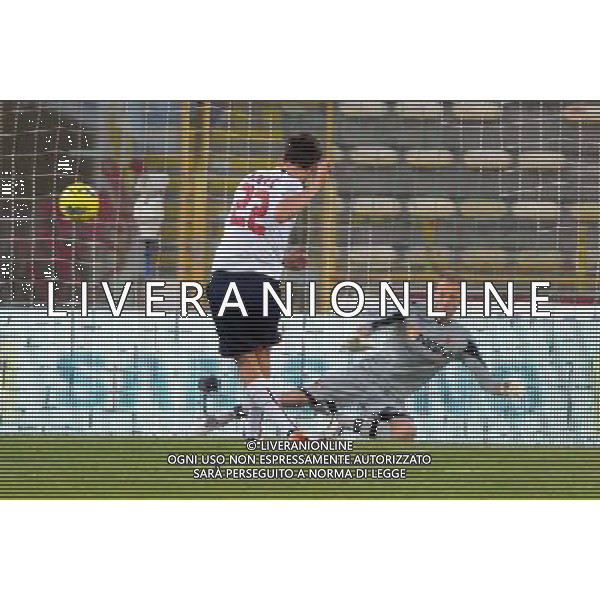 BOLOGNA CROTONE COPPA ITALIA 23/11/2011 NELLA FOTO GOL MILAN DJURIC FOTO SCHICCHI/ALDO LIVERANI