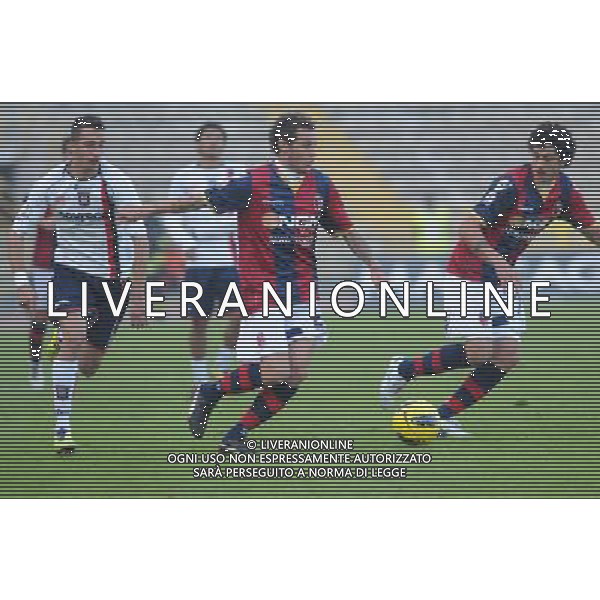BOLOGNA CROTONE COPPA ITALIA 23/11/2011 NELLA FOTO HENRY GIMENEZ ALESSANDRO DIAMANTI FOTO SCHICCHI/ALDO LIVERANI