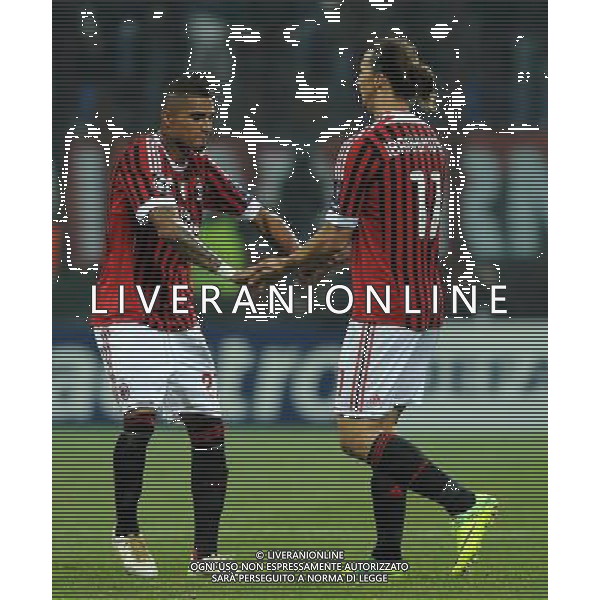 UEFA Champions League 2011/2012 Gruppo H Milano - 23.11.2011 Milan-Barcellona Nella Foto:ibrahimovic zlatan esulta /Ph.Vitez-Ag. Aldo Liverani