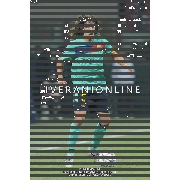 UEFA Champions League - Fase a Gironi 5Á giornata Gruppo H Milano 23-11-2011 Milan - Barcellona nella foto: Carles Puyol (Barcellona) foto Roberto Garavaglia - ag. Aldo Liverani sas