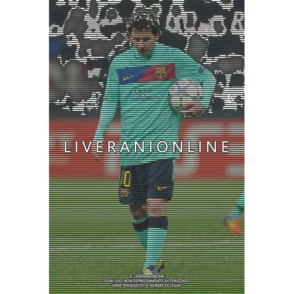 UEFA Champions League - Fase a Gironi 5Á giornata Gruppo H Milano 23-11-2011 Milan - Barcellona nella foto: Messi foto Roberto Garavaglia - ag. Aldo Liverani sas