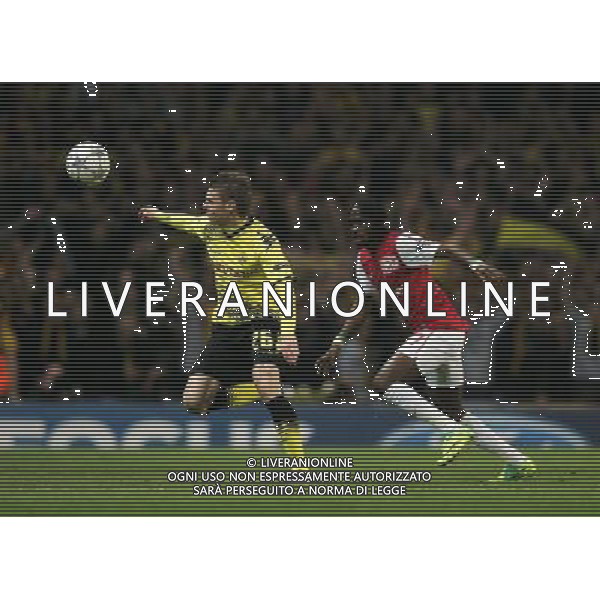 Borussia Dortmund\'s Lukasz Piszczek in action during todays match Football - UEFA Champions League - Group F - Arsenal London v Borussia Dortmund - Wed 23 Nov 2011 - Emirates Stadium - London - UK Foto: Michal Zemanek / Newspix.pl LIGA MISTRZOW SEZON 2011/2012 PILKA NOZNA ARSENAL LONDYN vs BORUSSIA DORTMUND --- Newspix.pl - AG. ALDO LIVERANI SAS ITALY ONLY