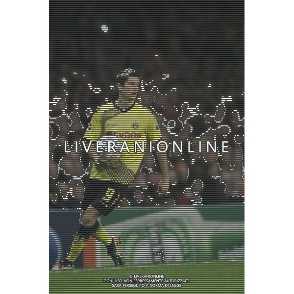 Borussia Dortmund\'s Robert Lewandowski Football - UEFA Champions League - Group F - Arsenal London v Borussia Dortmund - Wed 23 Nov 2011 - Emirates Stadium - London - UK Foto: Michal Zemanek / Newspix.pl LIGA MISTRZOW SEZON 2011/2012 PILKA NOZNA ARSENAL LONDYN vs BORUSSIA DORTMUND --- Newspix.pl - AG. ALDO LIVERANI SAS ITALY ONLY