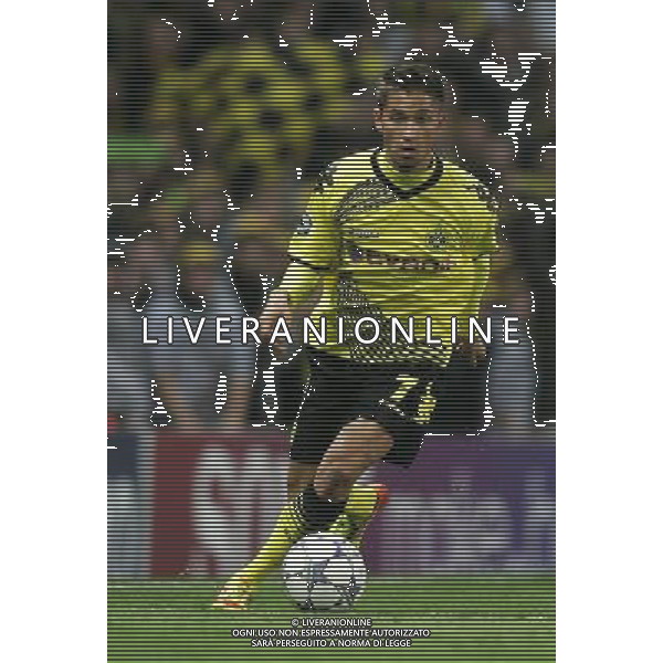 Borussia Dortmund\'s Moritz Leitner in action during todays match Football - UEFA Champions League - Group F - Arsenal London v Borussia Dortmund - Wed 23 Nov 2011 - Emirates Stadium - London - UK Foto: Michal Zemanek / Newspix.pl LIGA MISTRZOW SEZON 2011/2012 PILKA NOZNA ARSENAL LONDYN vs BORUSSIA DORTMUND --- Newspix.pl - AG. ALDO LIVERANI SAS ITALY ONLY