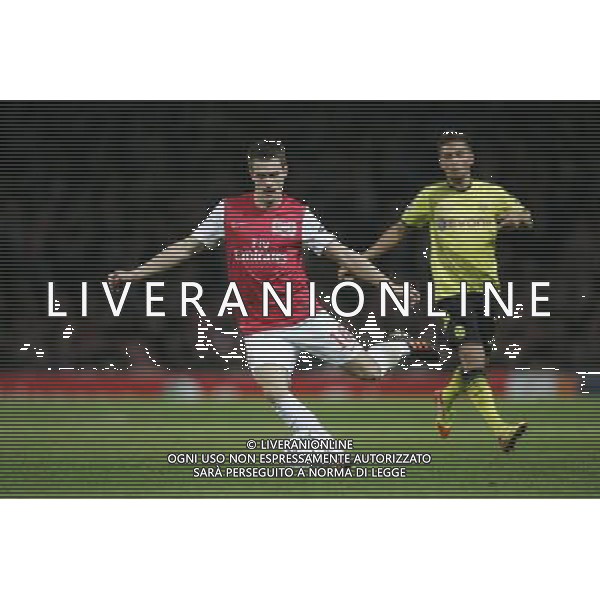 Arsenal\'s Aaron Ramsey in action during todays match Football - UEFA Champions League - Group F - Arsenal London v Borussia Dortmund - Wed 23 Nov 2011 - Emirates Stadium - London - UK Foto: Michal Zemanek / Newspix.pl LIGA MISTRZOW SEZON 2011/2012 PILKA NOZNA ARSENAL LONDYN vs BORUSSIA DORTMUND --- Newspix.pl - AG. ALDO LIVERANI SAS ITALY ONLY