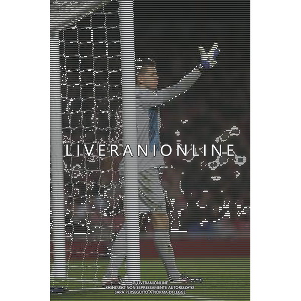 Arsenal\'s Wojciech Szczesny Football - UEFA Champions League - Group F - Arsenal London v Borussia Dortmund - Wed 23 Nov 2011 - Emirates Stadium - London - UK Foto: Michal Zemanek / Newspix.pl LIGA MISTRZOW SEZON 2011/2012 PILKA NOZNA ARSENAL LONDYN vs BORUSSIA DORTMUND --- Newspix.pl - AG. ALDO LIVERANI SAS ITALY ONLY