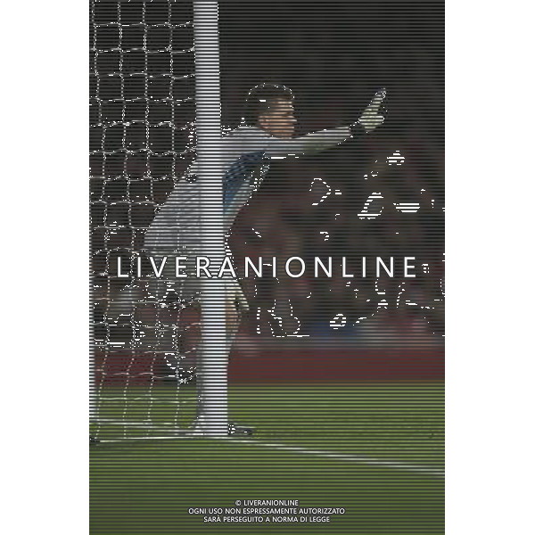 Arsenal\'s Wojciech Szczesny Football - UEFA Champions League - Group F - Arsenal London v Borussia Dortmund - Wed 23 Nov 2011 - Emirates Stadium - London - UK Foto: Michal Zemanek / Newspix.pl LIGA MISTRZOW SEZON 2011/2012 PILKA NOZNA ARSENAL LONDYN vs BORUSSIA DORTMUND --- Newspix.pl - AG. ALDO LIVERANI SAS ITALY ONLY