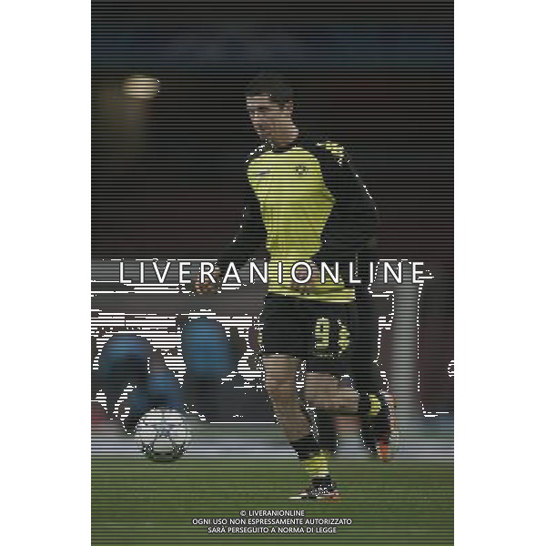 Borussia Dortmund\'s Robert Lewandowski Football - UEFA Champions League - Group F - Arsenal London v Borussia Dortmund - Wed 23 Nov 2011 - Emirates Stadium - London - UK Foto: Michal Zemanek / Newspix.pl LIGA MISTRZOW SEZON 2011/2012 PILKA NOZNA ARSENAL LONDYN vs BORUSSIA DORTMUND --- Newspix.pl - AG. ALDO LIVERANI SAS ITALY ONLY