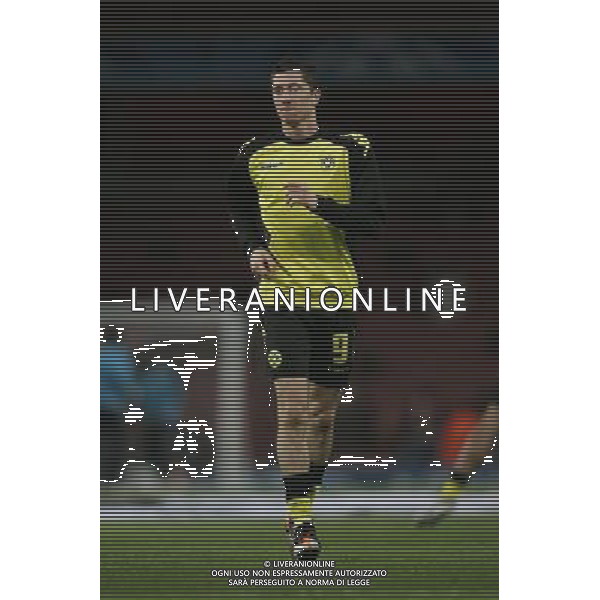 Borussia Dortmund\'s Robert Lewandowski Football - UEFA Champions League - Group F - Arsenal London v Borussia Dortmund - Wed 23 Nov 2011 - Emirates Stadium - London - UK Foto: Michal Zemanek / Newspix.pl LIGA MISTRZOW SEZON 2011/2012 PILKA NOZNA ARSENAL LONDYN vs BORUSSIA DORTMUND --- Newspix.pl - AG. ALDO LIVERANI SAS ITALY ONLY
