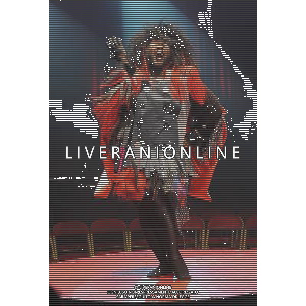 Le Gateau Chocolat performing at a press call to promote La Soiree, a new unique theatre show with a heady cocktail of cabaret, new burlesque and circus sideshows, Roundhouse, London. 24th November 2011 ©photoshot/AG ALDO LIVERANI SAS- ITALY ONLY -
