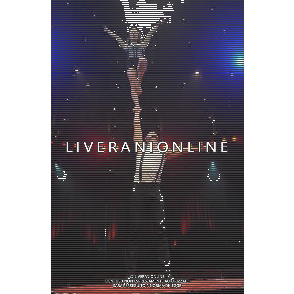 Chris-Iris performing at a press call to promote La Soiree, a new unique theatre show with a heady cocktail of cabaret, new burlesque and circus sideshows, Roundhouse, London. 24th November 2011 ©photoshot/AG ALDO LIVERANI SAS- ITALY ONLY -