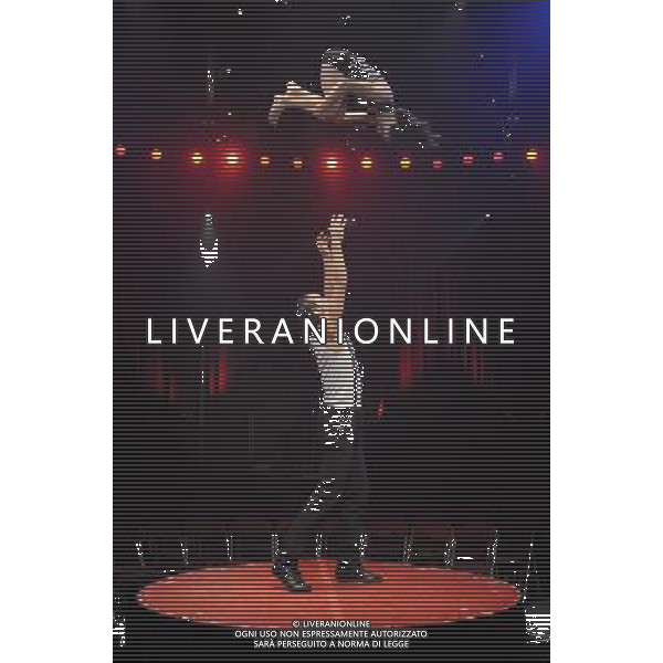 Chris-Iris performing at a press call to promote La Soiree, a new unique theatre show with a heady cocktail of cabaret, new burlesque and circus sideshows, Roundhouse, London. 24th November 2011 ©photoshot/AG ALDO LIVERANI SAS- ITALY ONLY -