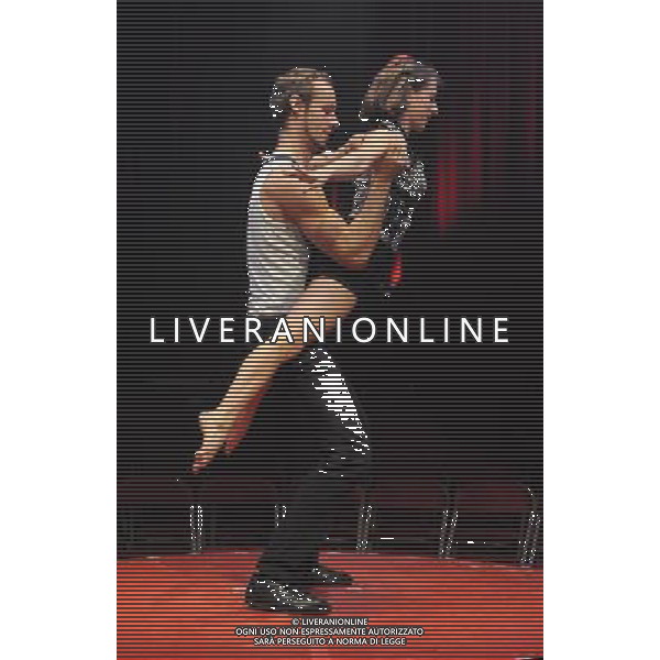 Chris-Iris performing at a press call to promote La Soiree, a new unique theatre show with a heady cocktail of cabaret, new burlesque and circus sideshows, Roundhouse, London. 24th November 2011 ©photoshot/AG ALDO LIVERANI SAS- ITALY ONLY -