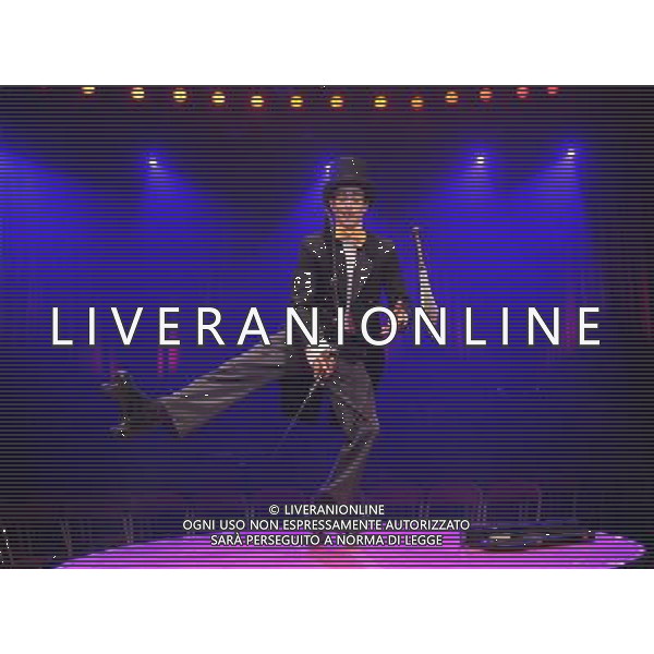 Nate Cooper performing at a press call to promote La Soiree, a new unique theatre show with a heady cocktail of cabaret, new burlesque and circus sideshows, Roundhouse, London. 24th November 2011 ©photoshot/AG ALDO LIVERANI SAS- ITALY ONLY -