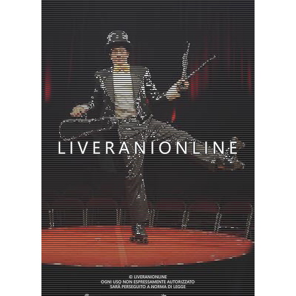 Nate Cooper performing at a press call to promote La Soiree, a new unique theatre show with a heady cocktail of cabaret, new burlesque and circus sideshows, Roundhouse, London. 24th November 2011 ©photoshot/AG ALDO LIVERANI SAS- ITALY ONLY -