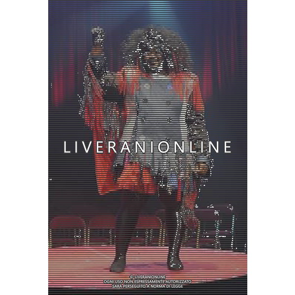 Le Gateau Chocolat performing at a press call to promote La Soiree, a new unique theatre show with a heady cocktail of cabaret, new burlesque and circus sideshows, Roundhouse, London. 24th November 2011 ©photoshot/AG ALDO LIVERANI SAS- ITALY ONLY -