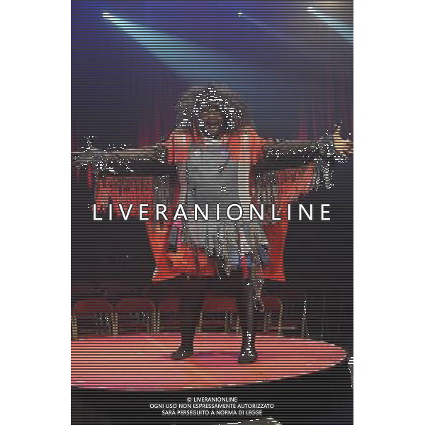 Le Gateau Chocolat performing at a press call to promote La Soiree, a new unique theatre show with a heady cocktail of cabaret, new burlesque and circus sideshows, Roundhouse, London. 24th November 2011 ©photoshot/AG ALDO LIVERANI SAS- ITALY ONLY -