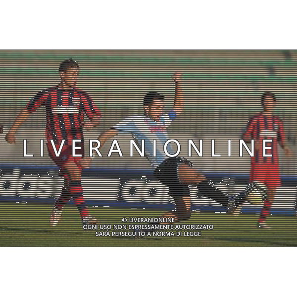 Campionato Lega PRO 1° Divisione girone A - 14° Giornata Monza 27-11-2011 Tritium - Taranto nella foto: Bortolotto Enrico (Tritium) segna l\'1 a 1 foto Roberto Garavaglia - ag. Aldo Liverani sas