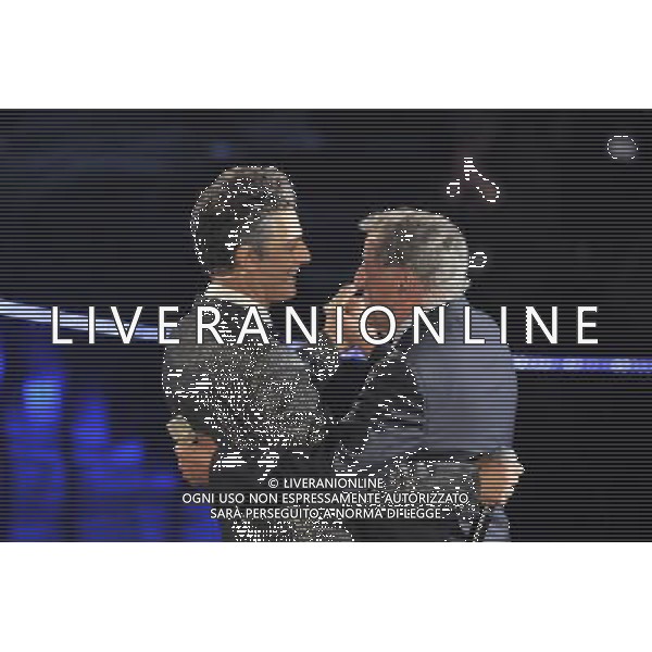 ROMA - VIA LAMARO 30 SPETTACOLO TV: \' ILPIUGRANDESPETTACOLODOPOILWEEKEND\' nella foto: Rosario FIORELLO - Tony BENNETT © Corradetti - Ag. Aldo Liverani sas 