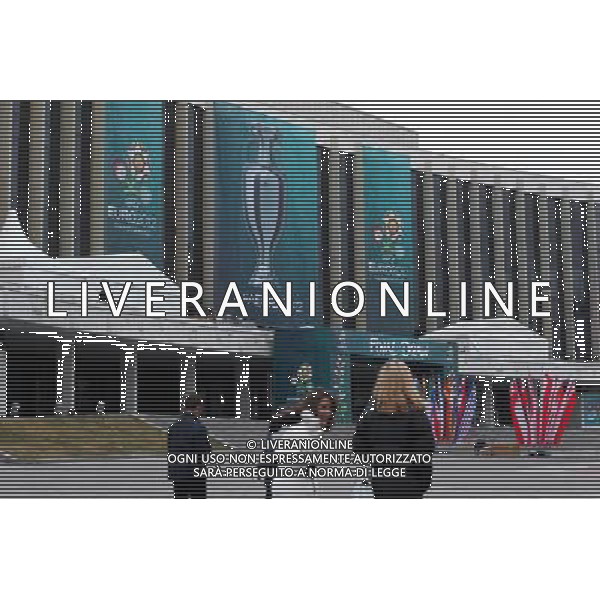 KIEV UCRAINA PALAZZO DELLE ARTI DOVE AVRA\' LUOGO IL SORTEGGIO PER GLI EUROPEI 2012 UCRAINA POLONIA ©NEWSPIX/ALDO LIVERANI SAS - ITALY ONLY - *** Local Caption *** .