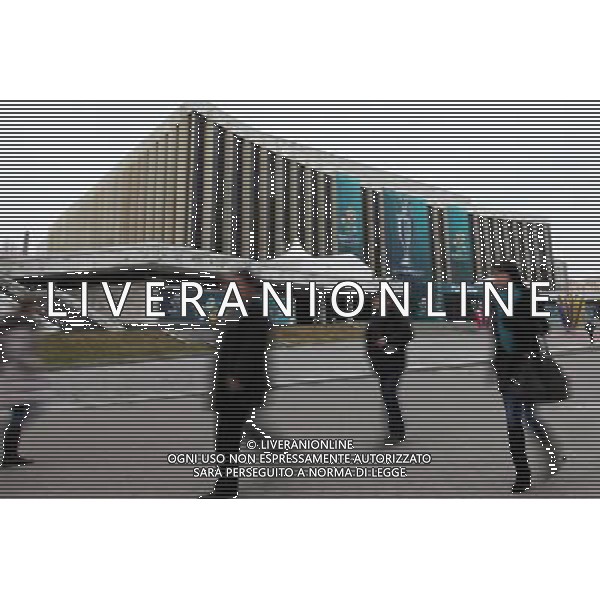 KIEV UCRAINA PALAZZO DELLE ARTI DOVE AVRA\' LUOGO IL SORTEGGIO PER GLI EUROPEI 2012 UCRAINA POLONIA ©NEWSPIX/ALDO LIVERANI SAS - ITALY ONLY - *** Local Caption *** .