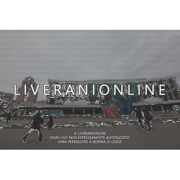 KIEV UCRAINA PALAZZO DELLE ARTI DOVE AVRA\' LUOGO IL SORTEGGIO PER GLI EUROPEI 2012 UCRAINA POLONIA ©NEWSPIX/ALDO LIVERANI SAS - ITALY ONLY - *** Local Caption *** .