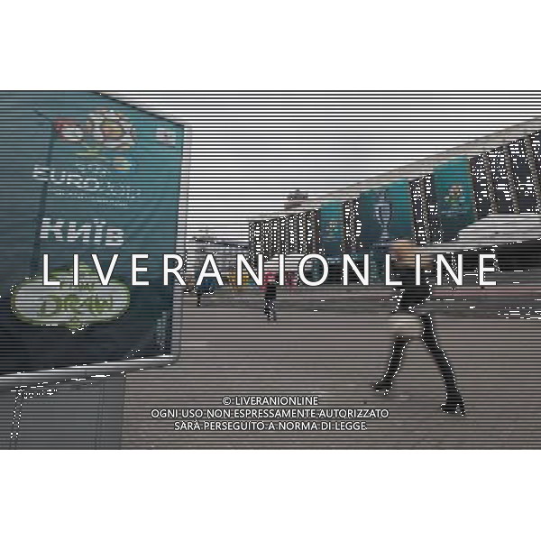 KIEV UCRAINA PALAZZO DELLE ARTI DOVE AVRA\' LUOGO IL SORTEGGIO PER GLI EUROPEI 2012 UCRAINA POLONIA ©NEWSPIX/ALDO LIVERANI SAS - ITALY ONLY - *** Local Caption *** .