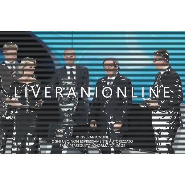 02.12.2011 KIJOW, UKRAINA, (KYIEV), PALAC UKRAINA (UKRAINA PALACE) UEFA EURO 2012 LOSOWANIE GRUP MISTRZOSTW EUROPY EURO 2012 (UKRAINA PALACE FINAL GROUP DRAW EURO 2012) NZ MICHAEL PLATINI - PREZYDENT UEFA (UEFA PRESIDENT FOTO LUKASZ GROCHALA/CYFRASPORT/NEWSPIX.PL --- Newspix.pl AG ALDO LIVERANI S A S ONLY ITALY *** Local Caption *** www.newspix.pl mail us: info@newspix.pl call us: 0048 022 23 22 222 --- Polish Picture Agency by Ringier Axel Springer Poland