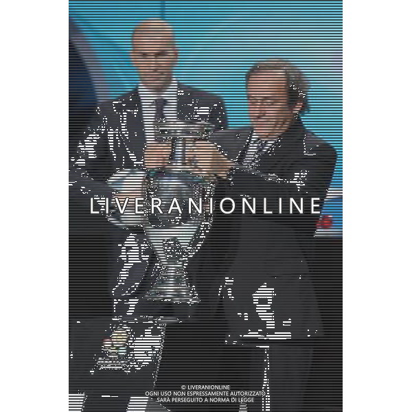 02.12.2011 KIJOW, UKRAINA, (KYIEV), PALAC UKRAINA (UKRAINA PALACE) UEFA EURO 2012 LOSOWANIE GRUP MISTRZOSTW EUROPY EURO 2012 (UKRAINA PALACE FINAL GROUP DRAW EURO 2012) NZ MICHAEL PLATINI - PREZYDENT UEFA (UEFA PRESIDENT) FOTO LUKASZ GROCHALA/CYFRASPORT/NEWSPIX.PL --- Newspix.pl AG ALDO LIVERANI S A S ONLY ITALY *** Local Caption *** www.newspix.pl mail us: info@newspix.pl call us: 0048 022 23 22 222 --- Polish Picture Agency by Ringier Axel Springer Poland