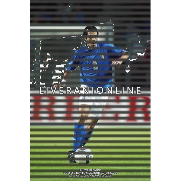 Neuchatel (Svizzera) 30/04/2003 Svizzera - Italia Amichevole nella foto Simone Perrotta Agenzia Aldo Liverani