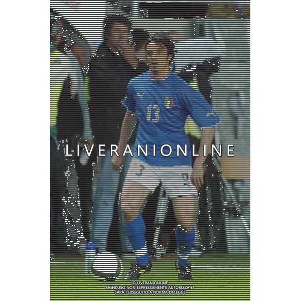 Neuchatel (Svizzera) 30/04/2003 Svizzera - Italia Amichevole nella foto Simone Oddo Agenzia Aldo Liverani