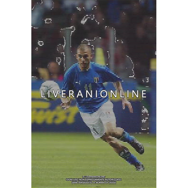 Neuchatel (Svizzera) 30/04/2003 Svizzera - Italia Amichevole nella foto Marco Di Vaio Agenzia Aldo Liverani