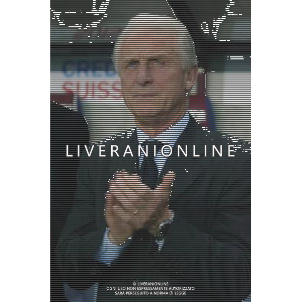 Neuchatel (Svizzera) 30/04/2003 Svizzera - Italia Amichevole nella foto Giovanni Trapattoni Agenzia Aldo Liverani