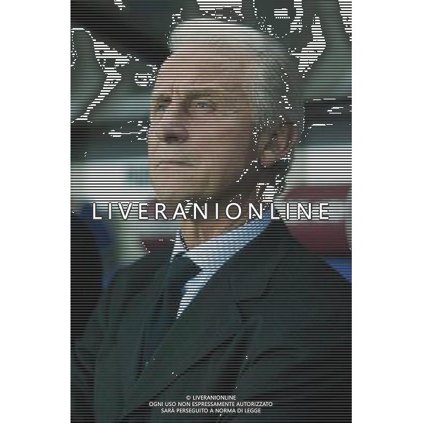 Neuchatel (Svizzera) 30/04/2003 Svizzera - Italia Amichevole nella foto Giovanni Trapattoni Agenzia Aldo Liverani