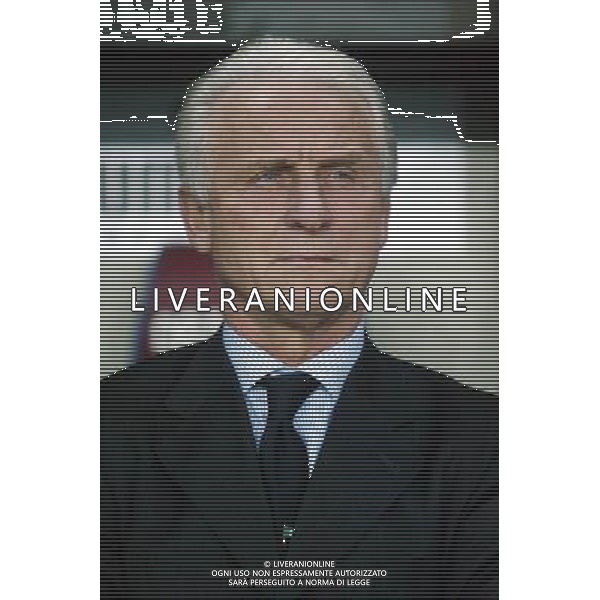 Neuchatel (Svizzera) 30/04/2003 Svizzera - Italia Amichevole nella foto Giovanni Trapattoni Agenzia Aldo Liverani