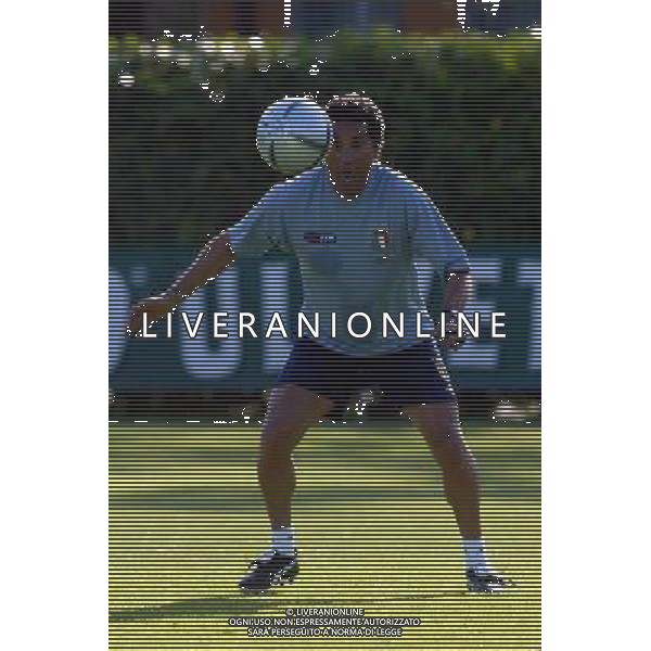 Coverciano (Fi) 19/05/2004 Allenamento della Nazionale Under 21 Nella foto: Gentile Claudio.* Ph Gianni Nucci/Aldo Liverani