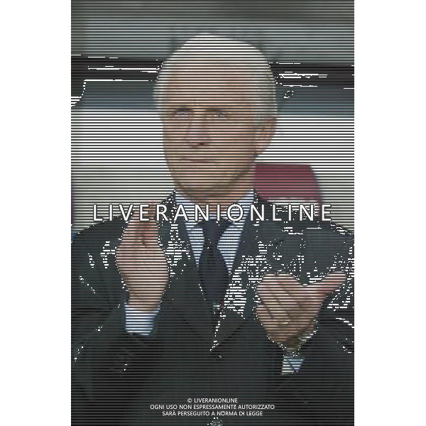 Neuchatel (Svizzera) 30/04/2003 Svizzera - Italia Amichevole nella foto Giovanni Trapattoni Agenzia Aldo Liverani