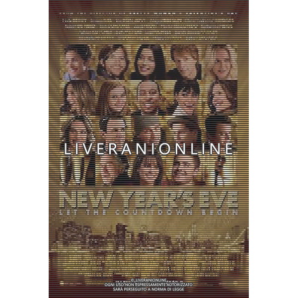 NEW YEAR\'S EVE 2011 Poster ©photoshot/Agenzia Aldo Liverani Sas - ITALY ONLY - Scene del Film Cinema commedia romantica \'VIGILIA DI CAPODANNO\' distribuito della Warner Bros.
