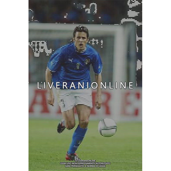 Neuchatel (Svizzera) 30/04/2003 Svizzera - Italia Amichevole nella foto Fabio Grosso Agenzia Aldo Liverani