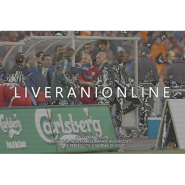 Goteborg 19/05/2004 Olympique Marsiglia-Valencia finale coppa uefa nella foto BARTHEZ ESPULSO foto marco luzzani/agenzia aldo liverani