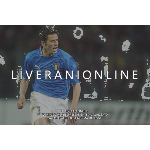 Neuchatel (Svizzera) 30/04/2003 Svizzera - Italia Amichevole nella foto Fabio Grosso Agenzia Aldo Liverani