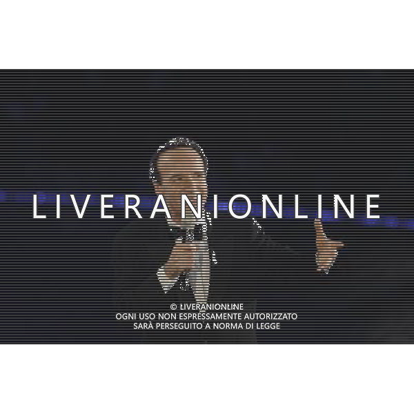 TRASMISSIONE TELEVISIVA \' IL PIU\' GRANDE SPETTACOLO DOPO IL WEEK END\' CONDOTTO DA ROSARIO FIORELLO NELLA FOTO ROBERTO BENIGNI ©CORRADETTI/AGENZIA ALDO LIVERANI SAS