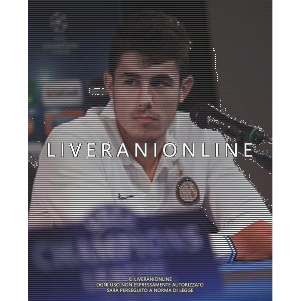 APPIANO GENTILE COMO 06/12/2011 CONFERENZA STAMPA INTER IN VISTA DELLA SFIDA DI CHAMPIONS LEAGUE INTER CSKA NELLA FOTO MARCO DAVIDE FARAONI PH.FIOCHI/ALDO LIVERANI