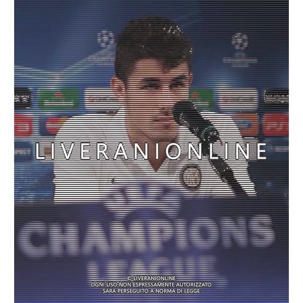 APPIANO GENTILE COMO 06/12/2011 CONFERENZA STAMPA INTER IN VISTA DELLA SFIDA DI CHAMPIONS LEAGUE INTER CSKA NELLA FOTO MARCO DAVIDE FARAONI PH.FIOCHI/ALDO LIVERANI