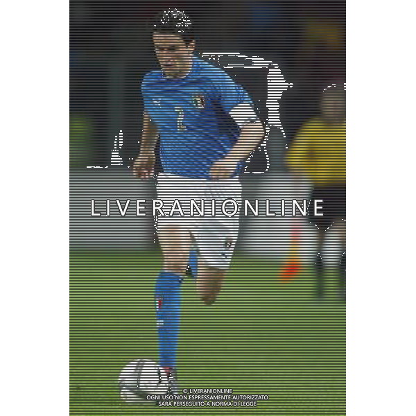 Neuchatel (Svizzera) 30/04/2003 Svizzera - Italia Amichevole nella foto Christian Panucci Agenzia Aldo Liverani