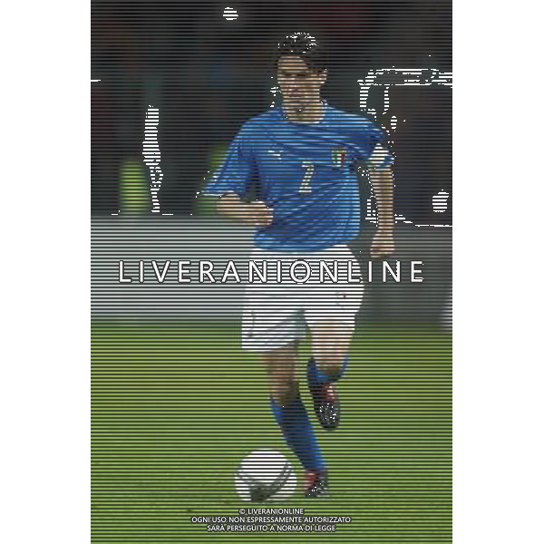 Neuchatel (Svizzera) 30/04/2003 Svizzera - Italia Amichevole nella foto Christian Panucci Agenzia Aldo Liverani