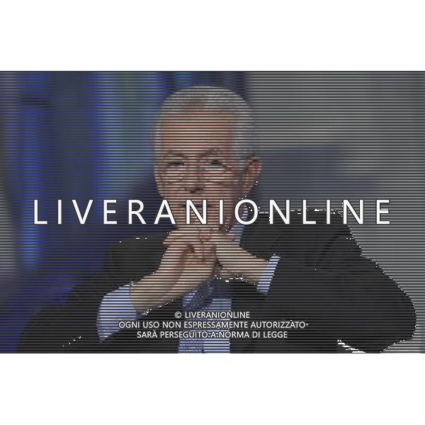 IL PRESIDENTE DEL CONSIGLIO MARIO MONTI OSPITE DELLA TRASMISSIONE TELEVISIVA \'PORTA A PORTA\' CONDOTTA DA BRUNO VESPA - ROMA 06/12/2011 ©CORRADETTI/AGENZIA ALDO LIVERANI SAS