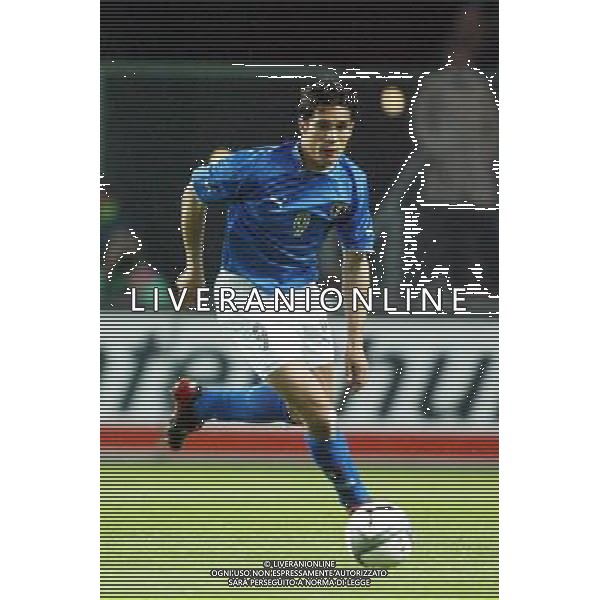 Neuchatel (Svizzera) 30/04/2003 Svizzera - Italia Amichevole nella foto Bernardo Corradi Agenzia Aldo Liverani