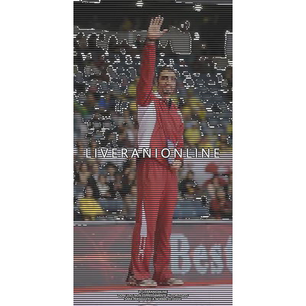 (111204) -- TOKYO, Dec. 4, 2011 () -- The Best Spiker, Ahmed Abdelhay of Egypt poses during the awarding ceremony at the FIVB Men\'s World Cup in Tokyo, Japan, Dec 4, 2011. (/Kenichiro Seki) (jyc) ©photoshot/Agenzia Aldo Liverani Sas - ITALY ONLY - Cerimonia di premiazione Pallavolo Coppa del Mondo maschile Volley FIVB di Tokyo, in Giappone , 4 Dicembre 2011.